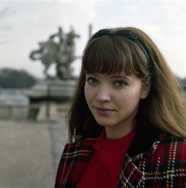 Actress Anna Karina