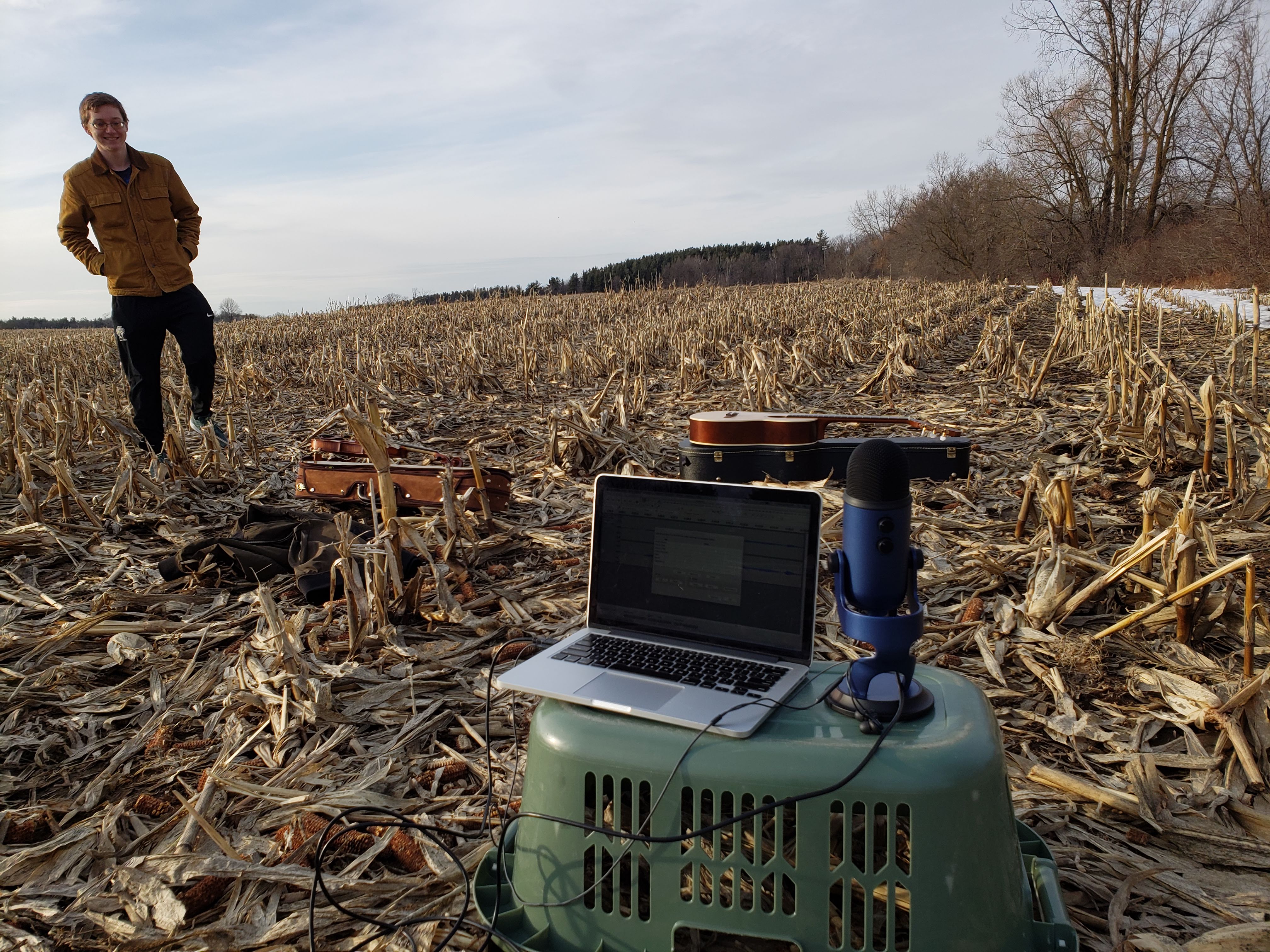 Recording said piece